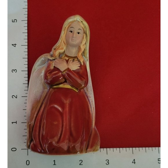 Ceramic Nativity Figurines 3 Piece Set - Picture 10 of 12